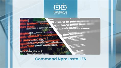 npm fs install.